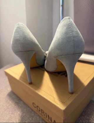 Zapatos de tacón CORINA verde agua talla 38