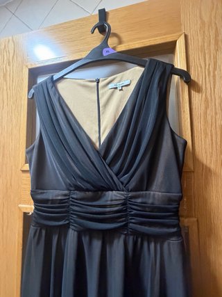 Vestido de fiesta negro mujer
