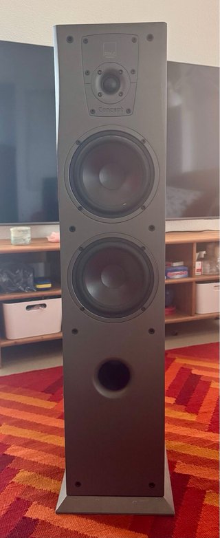 2 Altavoces DALI Concept 6 Negro+ amplificador