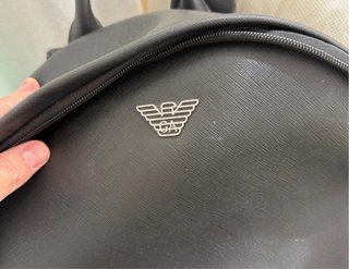 Mochila Emporio Armani Negra Auténtica