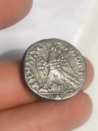 Moneda Romana Tetradracma Caracalla Fenicia Arados
