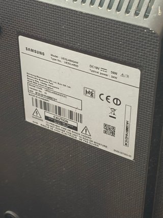 Smart TV Samsung 32 Negra