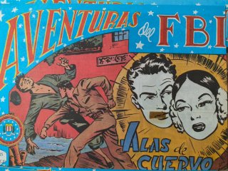 16 cómics Aventuras del FBI. 12 págs. Edit. Rollán