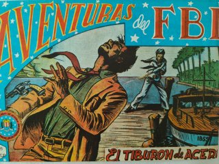 16 cómics Aventuras del FBI. 12 págs. Edit. Rollán