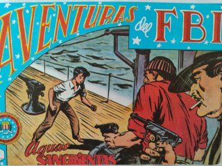 16 cómics Aventuras del FBI. 12 págs. Edit. Rollán