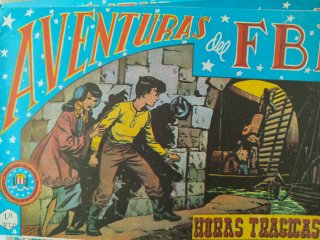 16 cómics Aventuras del FBI. 12 págs. Edit. Rollán