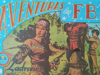 16 cómics Aventuras del FBI. 12 págs. Edit. Rollán
