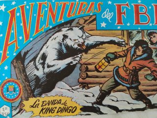 16 cómics Aventuras del FBI. 12 págs. Edit. Rollán