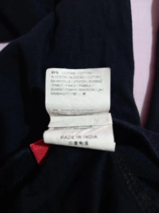 Leggings neri bambina 5/6 anni