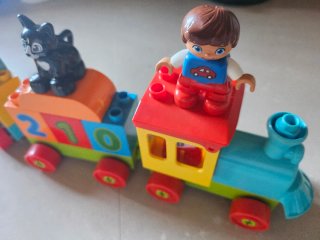 Tren Duplo de números