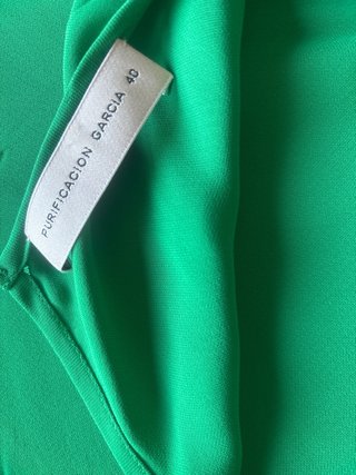 Blusa verde esmeralda Purificación García