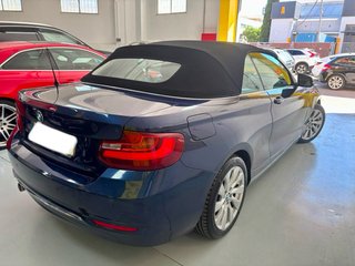 BMW 218d cabrio luxury line 150cv aut 8vel naciona