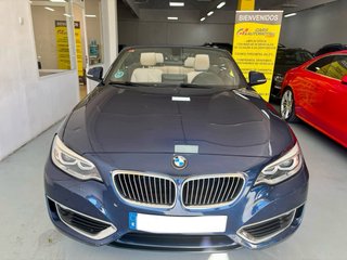 BMW 218d cabrio luxury line 150cv aut 8vel naciona