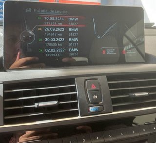 BMW 218d cabrio luxury line 150cv aut 8vel naciona