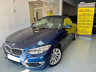 BMW 218d cabrio luxury line 150cv aut 8vel naciona