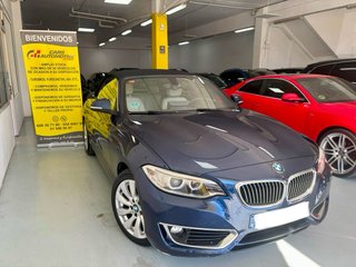 BMW 218d cabrio luxury line 150cv aut 8vel naciona