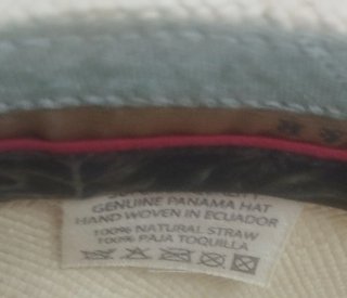 Sombrero Panamá Beige