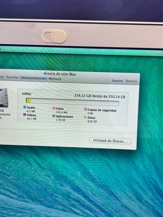MacBook Air 13 Intel i5 SSD + Cargador