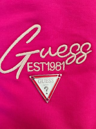 Sudadera Guess Rosa Logo Est. 1981
