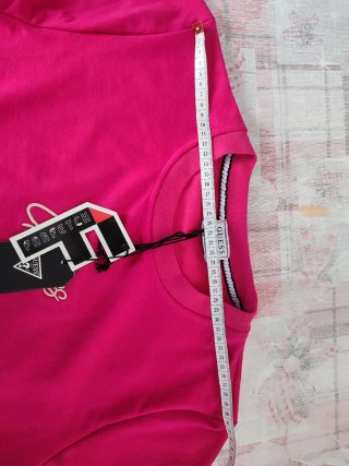 Sudadera Guess Rosa Logo Est. 1981