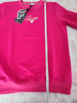 Sudadera Guess Rosa Logo Est. 1981
