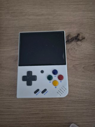 Miyoo Mini+ Consola Portátil Blanca y Negra