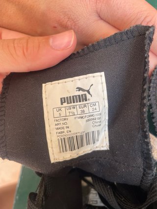 Zapatillas Puma Negras