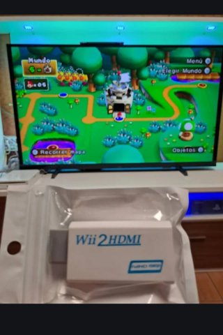 Adattatore Wii a HDMI + Cavo HDMI