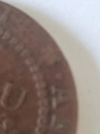Moneda 1 Macuta A. Portuguesa 1814 Cobre