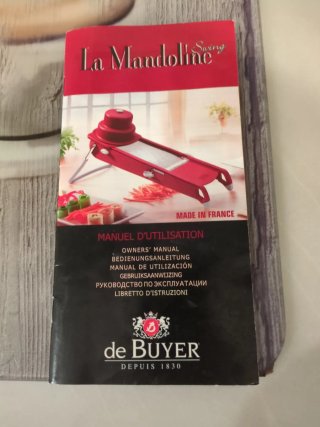 Mandolina De Buyer La Mandoline Rouge