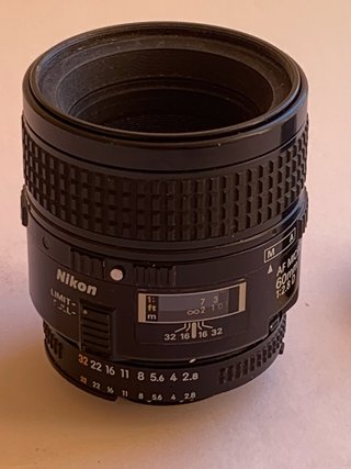 Objetivo Nikon AF Micro Nikkor 60mm f/2.8D