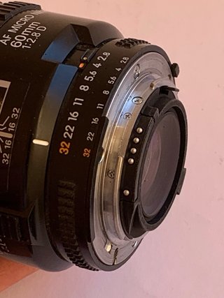 Objetivo Nikon AF Micro Nikkor 60mm f/2.8D