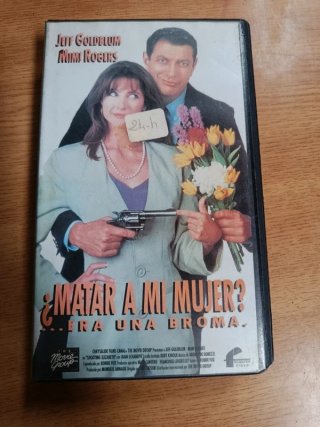 VHS ¿Matar a mi mujer? Era una broma