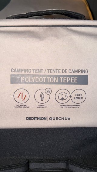 Tienda campaña Quechua Tepee Polycotton 5 pers.