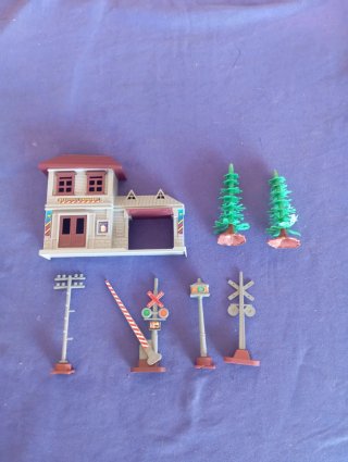 Lote Maqueta Tren Fenfa Accesorios