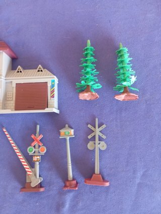 Lote Maqueta Tren Fenfa Accesorios