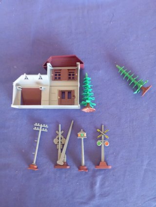 Lote Maqueta Tren Fenfa Accesorios