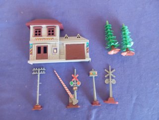 Lote Maqueta Tren Fenfa Accesorios
