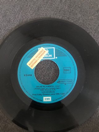 LOS DIABLOS Mañana 45 RPM Vinilo