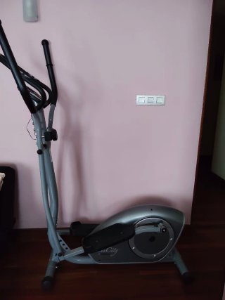 Bicicleta Elíptica Gris