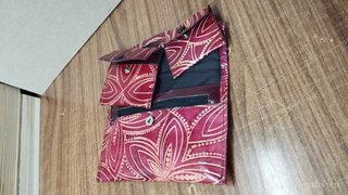 Cartera de Mujer, piel con diseño floral