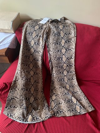 Pantaloni Zara stampa pitone