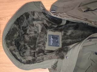 Abrigo KOROSHI verde talla L