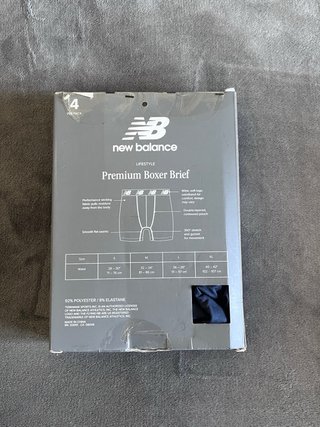 Pack 4 und Boxer New Balance Premium S
