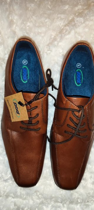 Zapatos POD Hombre Marrones Talla 47