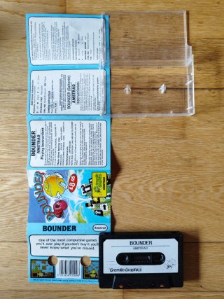 Juego BOUNDER para AMSTRAD CPC