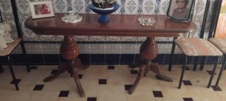 Mesa comedor madera maciza