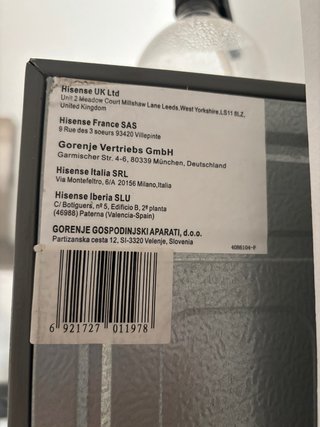 Nevera Hisense Acero Inoxidable