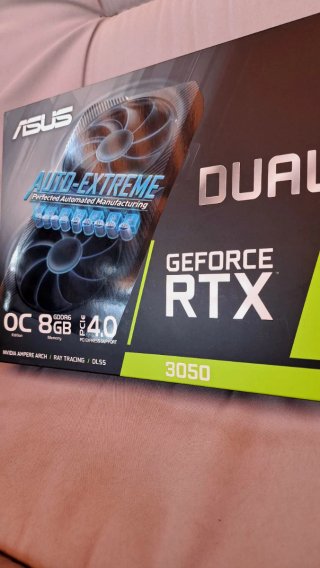 NUEVA - Tarjeta Gráfica ASUS DUAL RTX 3050 8GB