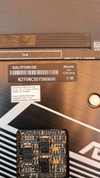 NUEVA - Tarjeta Gráfica ASUS DUAL RTX 3050 8GB